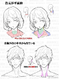 头颈肩关系 . 绘画干货素材