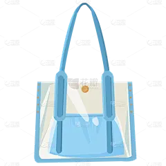 手绘-时尚包包服饰单品贴纸10