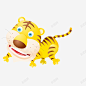 卡通小老虎动物矢量图高清素材 动物设计 卡通 可爱 小老虎 矢量图 黄色 元素 免抠png 设计图片 免费下载 页面网页 平面电商 创意素材