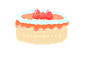 草莓蛋糕
绘@Shine-will
关注全网可商，不得线下印刷使用