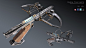 ArtStation - Crossbow (lowpoly), Darya Tovpinets