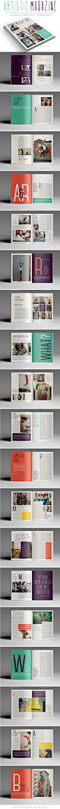 Artistic Magazine - Magazines Print Templates