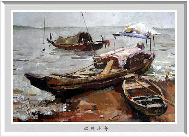 感悟自然 --- 陆琦水粉风景写生作品