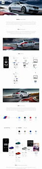 UI/UX Design for Mobile App | BMW App : The mobile application for BMW can help a potential customer or user to choose the ideal BMW M SERIES, because it is this machine that will unlock the full potential of the driver and allow you to get emotions from 