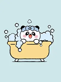 熊猫洗澡1022b-12