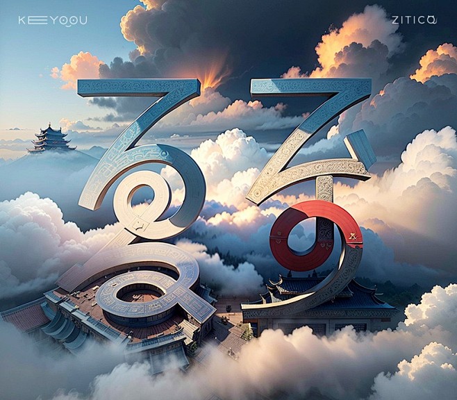 夏至中文字体特效KEYOOU