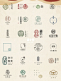 汉字符号／中式logo设计 - 小红书