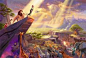 Lion King, The, Disney Thomas Kinkade