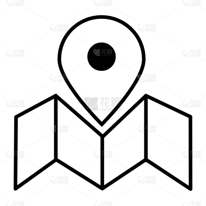 ICON-矢量定位位置图标2