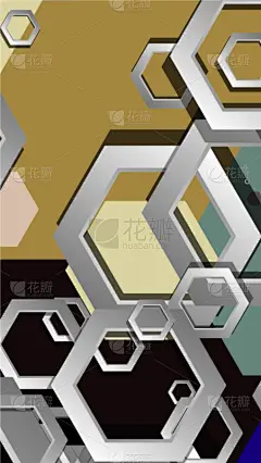 几何形状,六边形,抽象,冷,背景,商务,计划书,传单,网络空间,壁纸