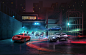 3D multi - storey carpark on Behance