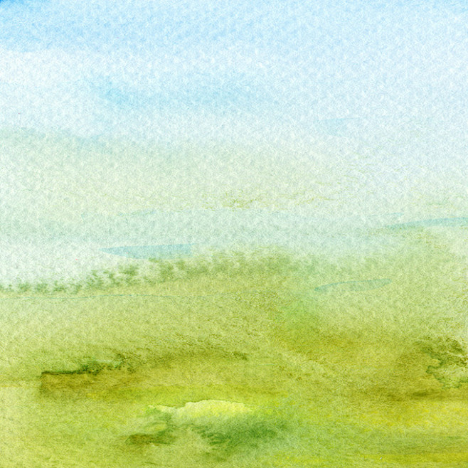 唯美水彩绘画背景高清图片