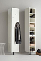 【收纳】【鞋柜】Wall-mounted cabinet, furniture for small living and urban living