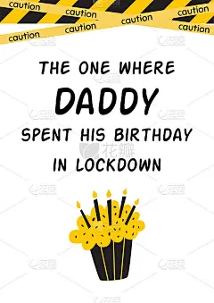 检疫生日贺卡为爸爸与蛋糕蜡烛检疫生日祝福贺卡为爸爸