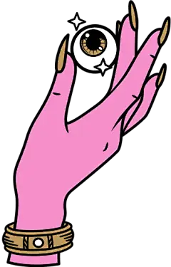 恐怖复古手绘纹身漫画装饰插画贴图元素纹身