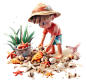 珊瑚，海，免抠素材，C4D，合成 c4d素材 家居素材 IP角色 c4d 树叶 三维场景 KV 电商美工群:129134938  c4d搭建 大促元素 电商立体场景 PNG 合成素材