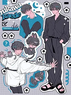 每日分享一位神仙画师：前山ちぇ - 小红书