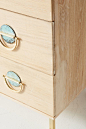 Slide View: 4: Isoke Three-Drawer Dresser
