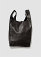 Baggu Small Leather Bag