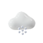 云和雾 3d 插图