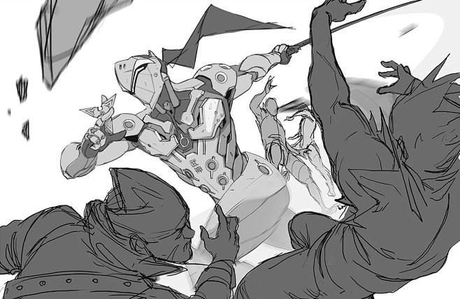 Overwatch Sketches ,...