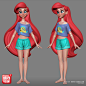 Ariel - Disney's Ralph Breaks the Internet, Sergi Caballer : Back in 2016, when I was working on #ralphbreakstheinternet, I had the pleasure to work on Ariel, by far one of the most iconic Disney Characters of all the time. Character design by the super t