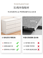 梳妆台卧室现代简约斗柜一体轻奢网红梳妆桌小户型可伸缩化妆桌-tmall.com天猫