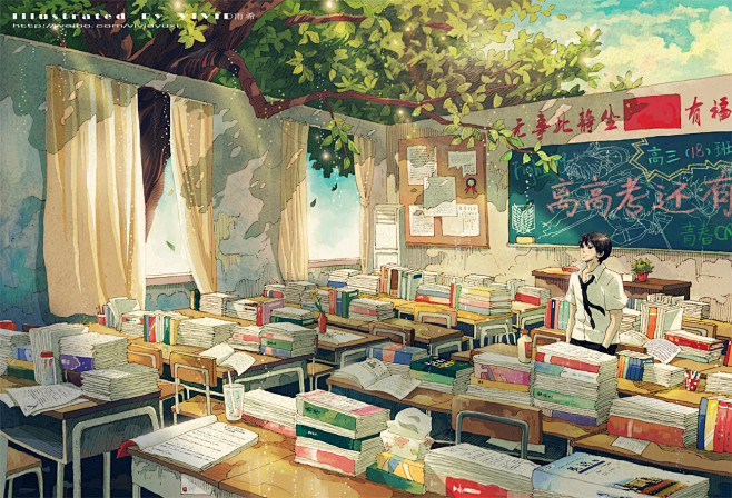 「三年18班」/「VIVID雨希」のイラ...