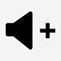 提高音量设备媒体 标志 UI图标 设计图片 免费下载 页面网页 平面电商 创意素材