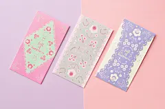 lulu新瑞典风刺绣花纹清新淡雅高档原创满月节生日千元利是封红包-淘宝网