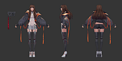 叁两半采集到手绘3D