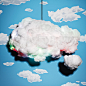 gall1, RICHARD CLARKSON 的智能闪电云朵创意装置,RICHARD CLARKSON 的智能闪电云朵创意装置