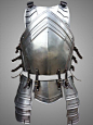 Steel Armor  The Dwarven Cuirass-Chest-Back by IronWoodsShop