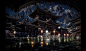 #AIGC ancient Chinese style architecture