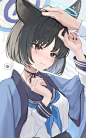 #碧蓝档案# 
twi：Aibon_nobia