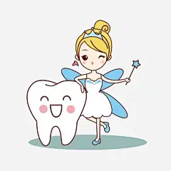小仙女与牙齿png免抠素材_新图网 https://ixintu.com 卡通 牙齿 牙医 儿童牙齿 口腔健康 身体健康 医用素材 牙膏素材