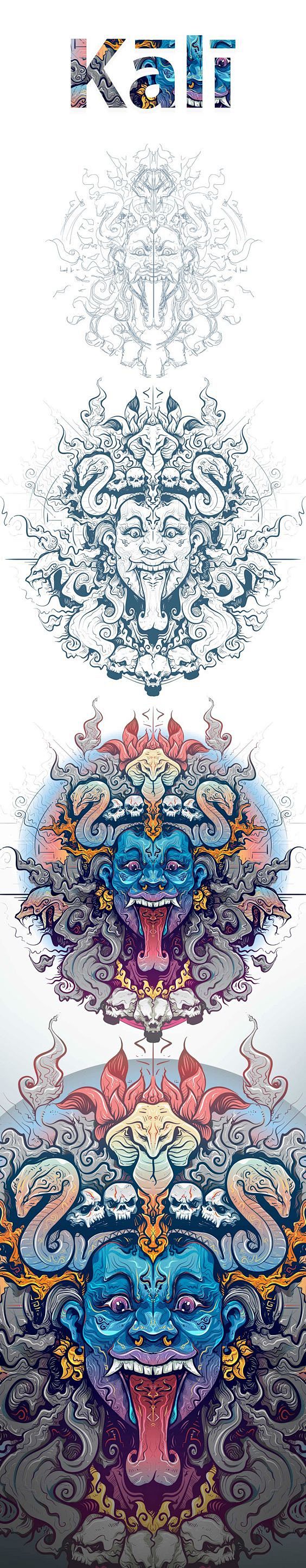 Kali on Behance: 