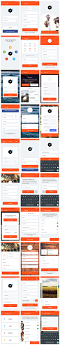 Material Design UI Kit : A consistent, organized and retina-ready set of premium components and templates across 7 content categories to bring your next big ideas to life.