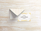 A6明信片和信封邀请传单设计样机 A6 Postcard & Envelope Invitation Flyer MockUp – 设计小咖