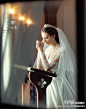A praying bride