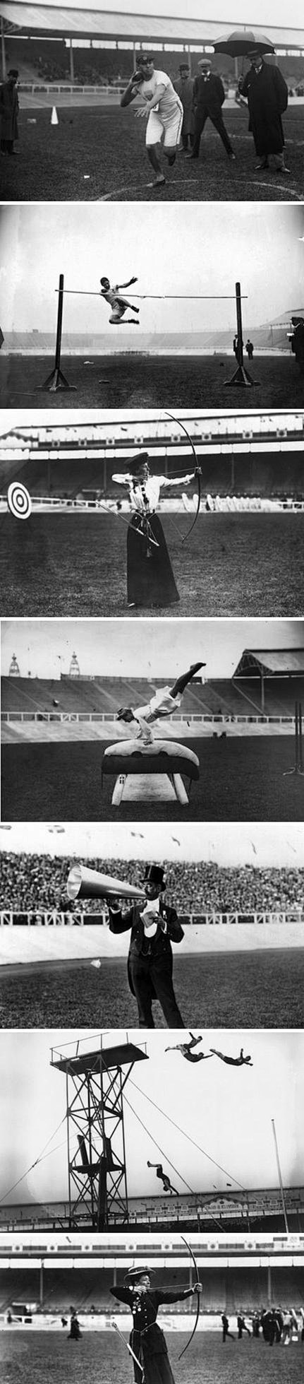1908年伦敦奥运会的老照片http:/...