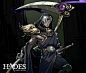 #游戏美术# 《Hades》的美术设计，含角色及场景，更多图文幕后见评论。 ​​​​