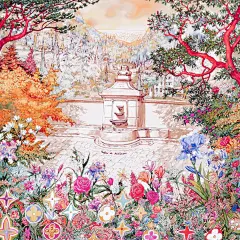 LV艺术家系列手绘插画 - 小红书