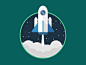 Rocket Badge Animation火箭 #Android# #APP# #客户端#