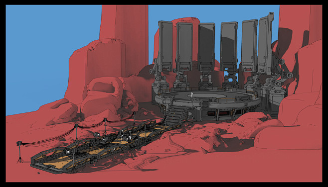 scifi base concept ,...