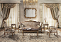 Louis XV style living room