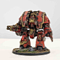 Dark Angels Legion Leviathan Pattern Siege Dreadnought Painted Warhammer 40k DnD D&D