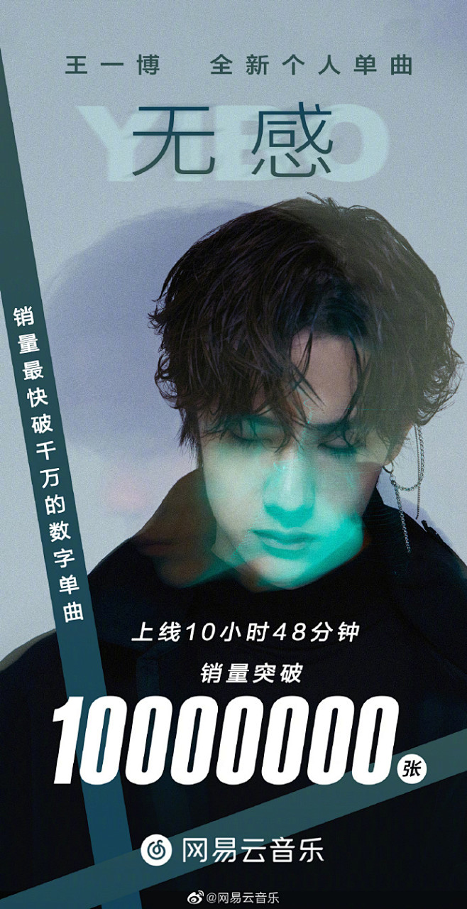 恭喜@UNIQ-王一博 全新数字单曲《无...