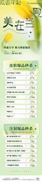 编号：35060024203359780【享设计】源文件下载-医美颜值冲刺周长图海报