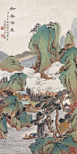 国画大家黄山寿山水画作品赏析